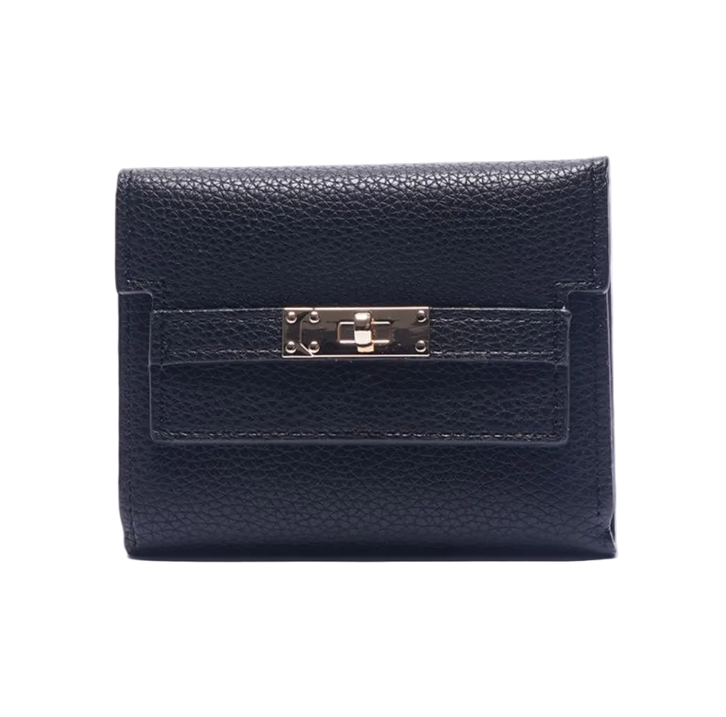 Porte-Cartes Cuir Noir Chic - Maroquinerie Française