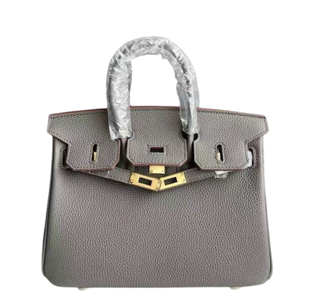 Sac à main « Glam »inspi Birkin boucle argenté / doré