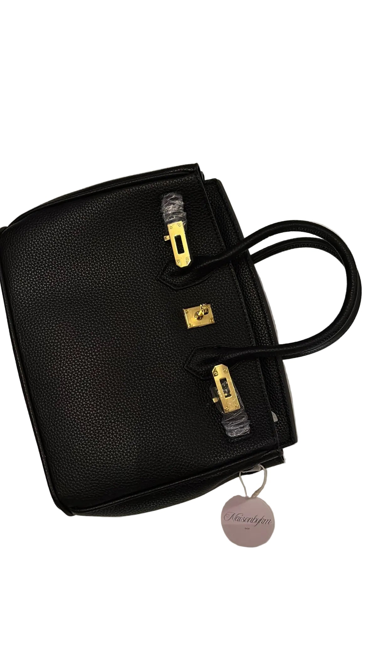 Sac à main « Luxe » inspi Birkin boucle doré