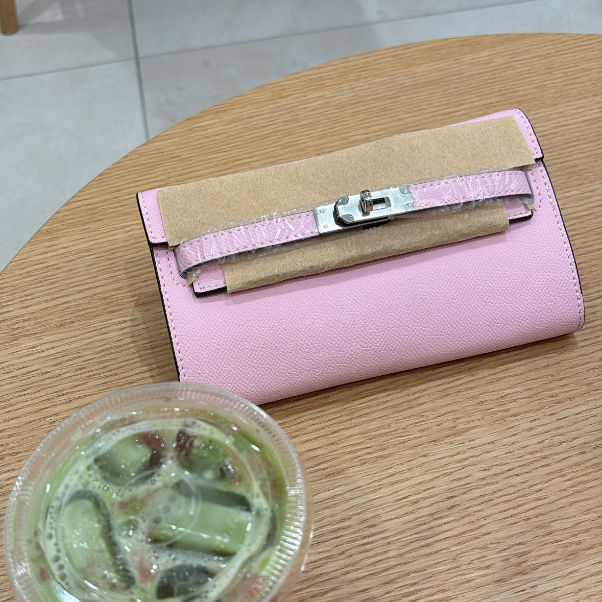 Pochette «Rose» inspi Kelly